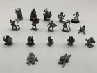 Vintage LOT of 17 RPG Miniatures, D&D, Warhammer,Orcs,Goblins,Fantasy, Metal