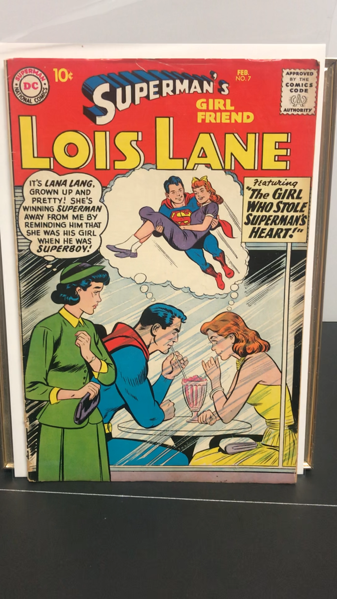 Superman's Girl Friend Lois Lane #7, 1959, DC Comics, 10 Cents