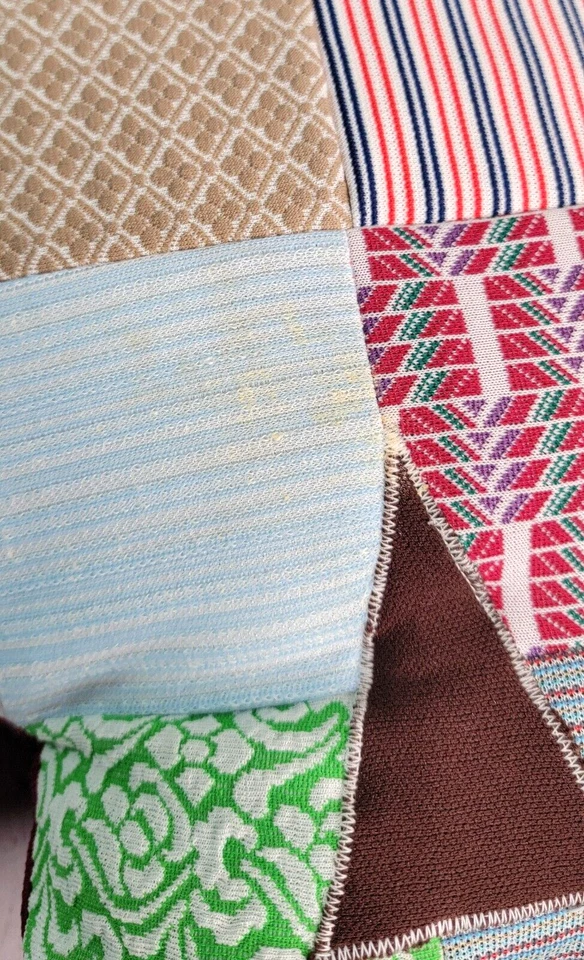 Almohada Búho Acolchada Hecha a Mano Retazos De Colección Peluche 18 x 15" Aprox LEER Foto 2 de 4