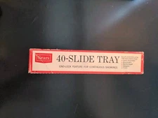Sears 40 Slide Tray Holder for Projector 