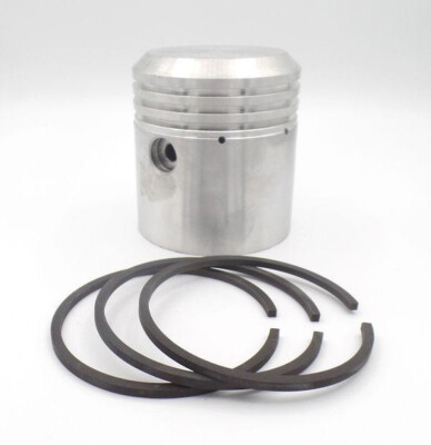 BSA Sloper Kolben. 500cc. SV 1925/31 +060. 81.5 mm. 1404. Sloper Piston