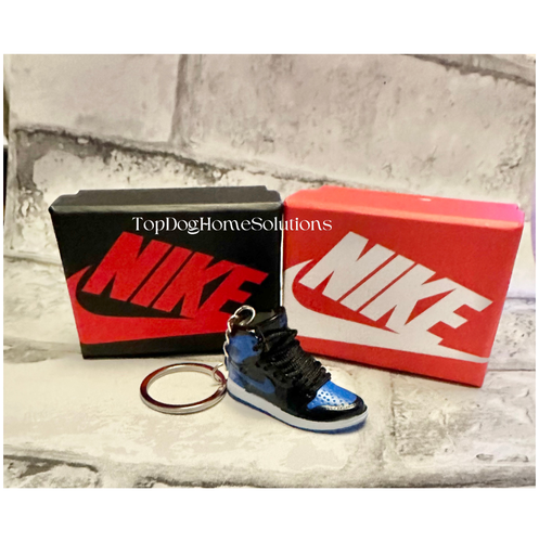Mini Nike Keyring Sneakers π₯3D Jordan 1 keychain Trainer Sports Shoe & gift box - Picture 54 of 114