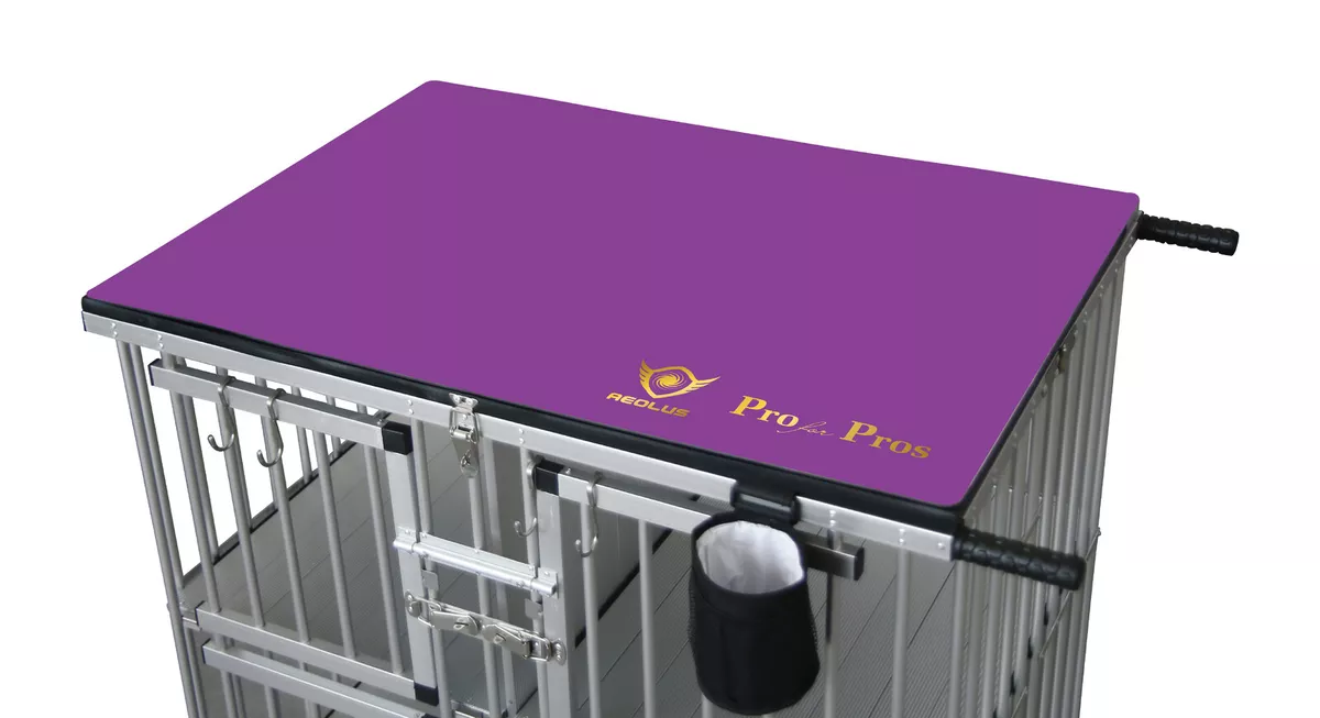 Aeolus Grooming Table Mat for Show Trolley 91.8cm x 64.6cm [Purple] Dog Pet  Gro