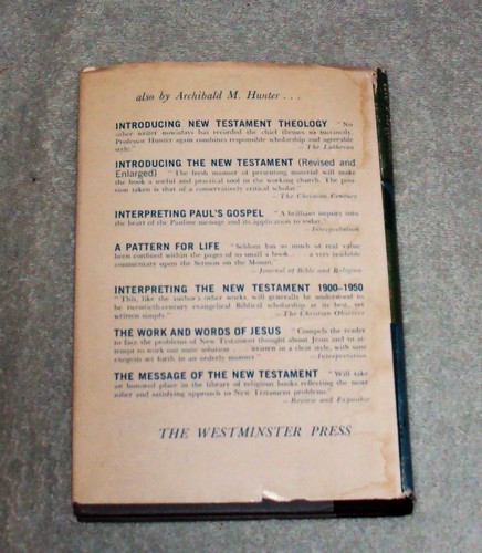Interpreting the Parables by Archibald M. Hunter 1960 - Picture 2 of 4