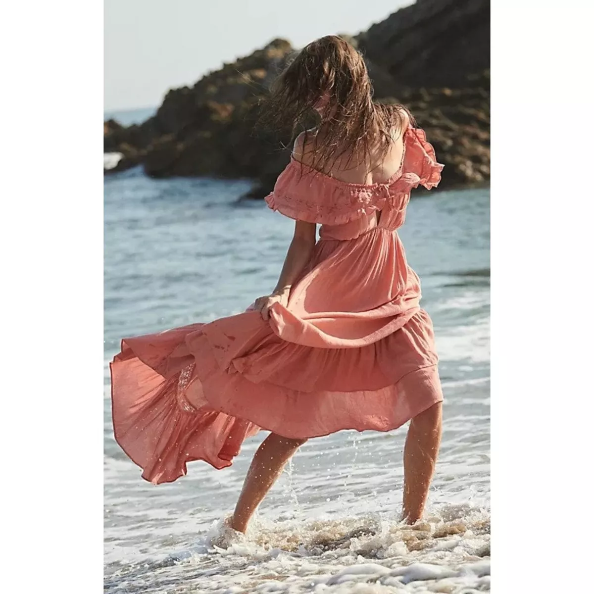 Free people under the moonlight maxi dress sales