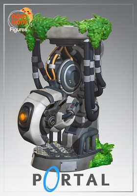 GlaDOS - Half-Life Portal - Fan Art Figur - 3D Resin Print 72mm