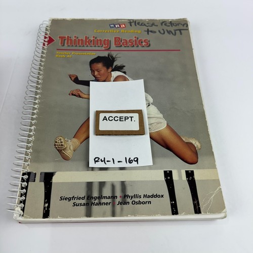 SRA Corrective Reading Thinking Basics Teacher Presentation Book 1 Comprehension - Picture 8 of 8
