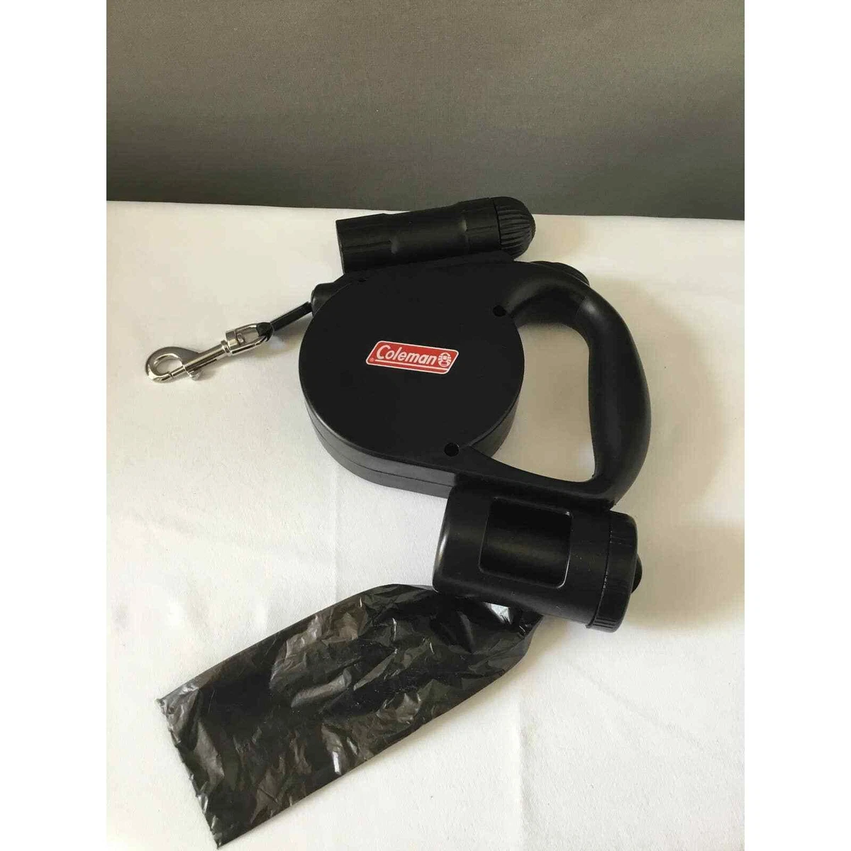 Flexi leash top bag holder