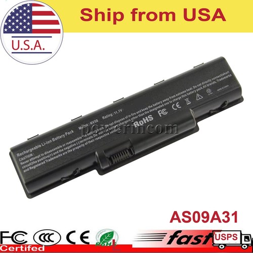 Battery for Gateway Series NV51 NV52 NV53 NV54 NV56 NV58 NV59 NV5332U AS09A71