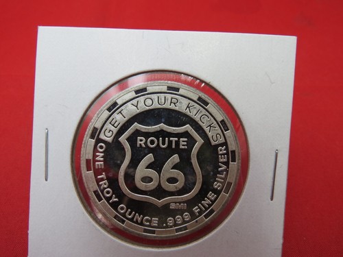1 oz argento tondo - Ottieni i tuoi calci sulla Route 66 - Foto 3 di 3