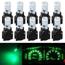 10x T5 74 37 Green Instrument Panel Cluster Led Dash Light Bulbs W Twist Socket 10x T5 74 37 Green Instrument Panel Cluster Led Dash Light Bulbs W Twist Socket
