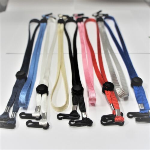 Lanyard Adjustable Reading Glasses Extender Ear Savers Mask Strap Multicolor - Picture 3 of 62