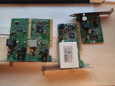 Lot de 4 cartes modems 56K format PCI. 2 x Conexant ,  Creatix Ambient et Meisei