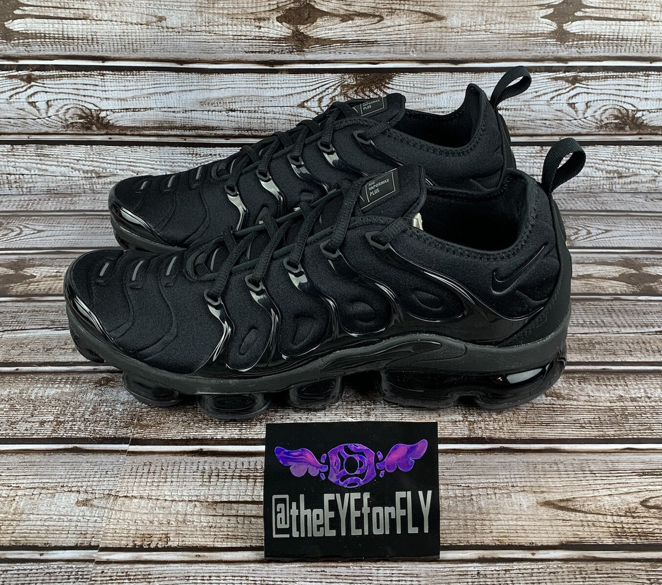 vapormax plus full black