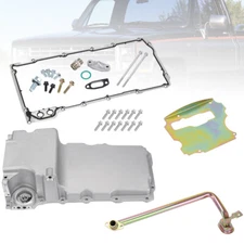 For LS Swap Retrofit Low Profile Oil Pan Kit for GM LS1 LS2 LS3 Engine 302-1