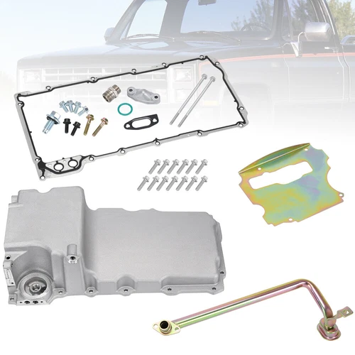 LS Swap Retrofit Low Profile Oil Pan Kit for GM LS1 LS2 LS3 Engine 1955-87 302-1