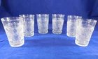 Anchor Hocking Glass SANDWICH 3 Oz. Juice Glasses Set of 6
