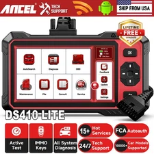 DS410 Lite For Porsche Car OBD2 Bidirectional All System Diagnostic Scanner FCA