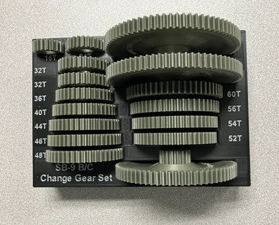 South Bend 9 B/C Standard 16 Gear Set