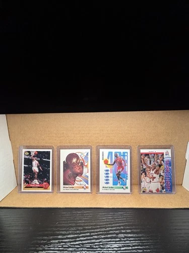 Michael Jordan Lot Of 8 Cards From 1990-1993