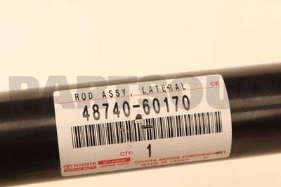 4874060170 Genuine Toyota ROD ASSY LATERAL 48740-60170 | eBay