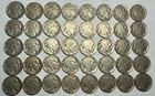 ROLL of 40 full date Indian Head BUFFALO NICKELS. Exact coins shown. #50