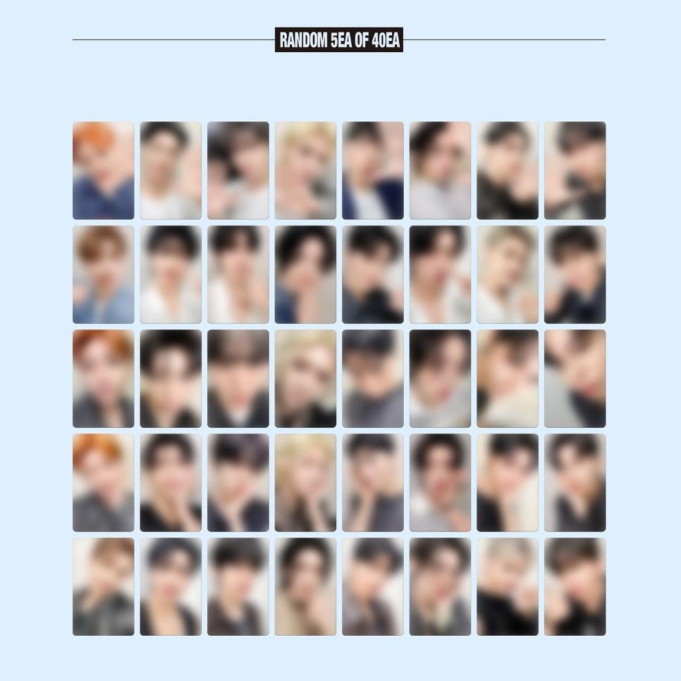 ATEEZ] 7th ANNIVERSARY POP-UP '8ROOM' Random Photocard Pack (5 PCs