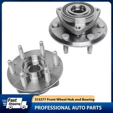 2X Wheel Bearing and Hub Front/Rear for 08-17 Buick Enclave 09-17 Chevy Traverse