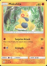 Makuhita 67/149 Common SM Base Set Pokemon Near Mint