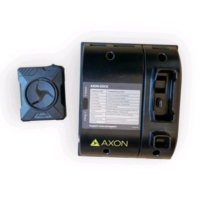AXON Flex 2 Bodycam AX1005 + AXON Dock Ladestation Einschaltbar#R2-B2