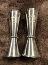 Havana Club Puerto Rican Rum 1 oz. X 2 oz. Double Jigger Cocktail Bar Shot Pair