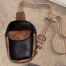 Imperial HORSE Small Crossbody Bags for Women Sling Bag Black brown  Aztec Strap