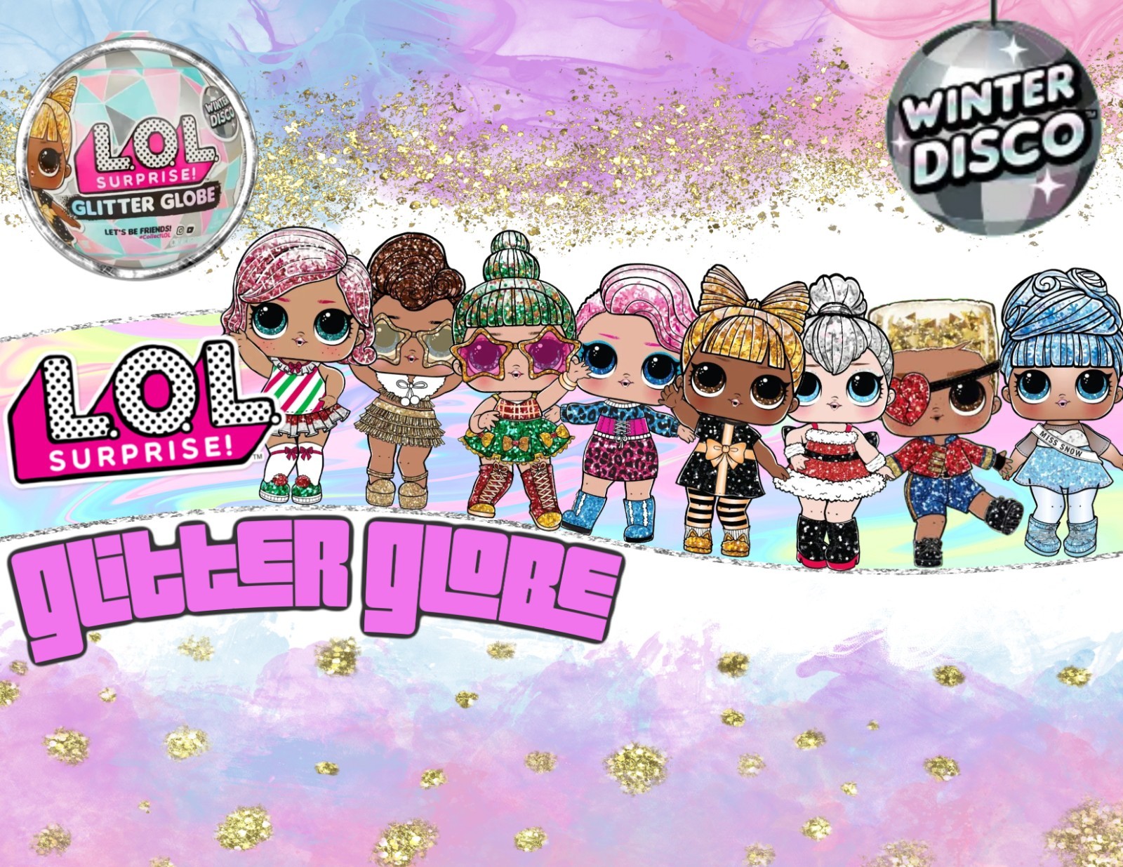 ❄️Glitter Globe Dolls L.O.L Surprise Dolls❄️ YOU PICK!