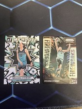 2025 Panini Donruss WNBA Breanna Stewart My House Fireworks Refractor (2) Cards