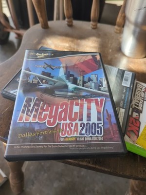 FLIGHT SIMULATOR 2004 MEGA CITY USA 2005 DALLAS FORT WORTH Microsoft B3
