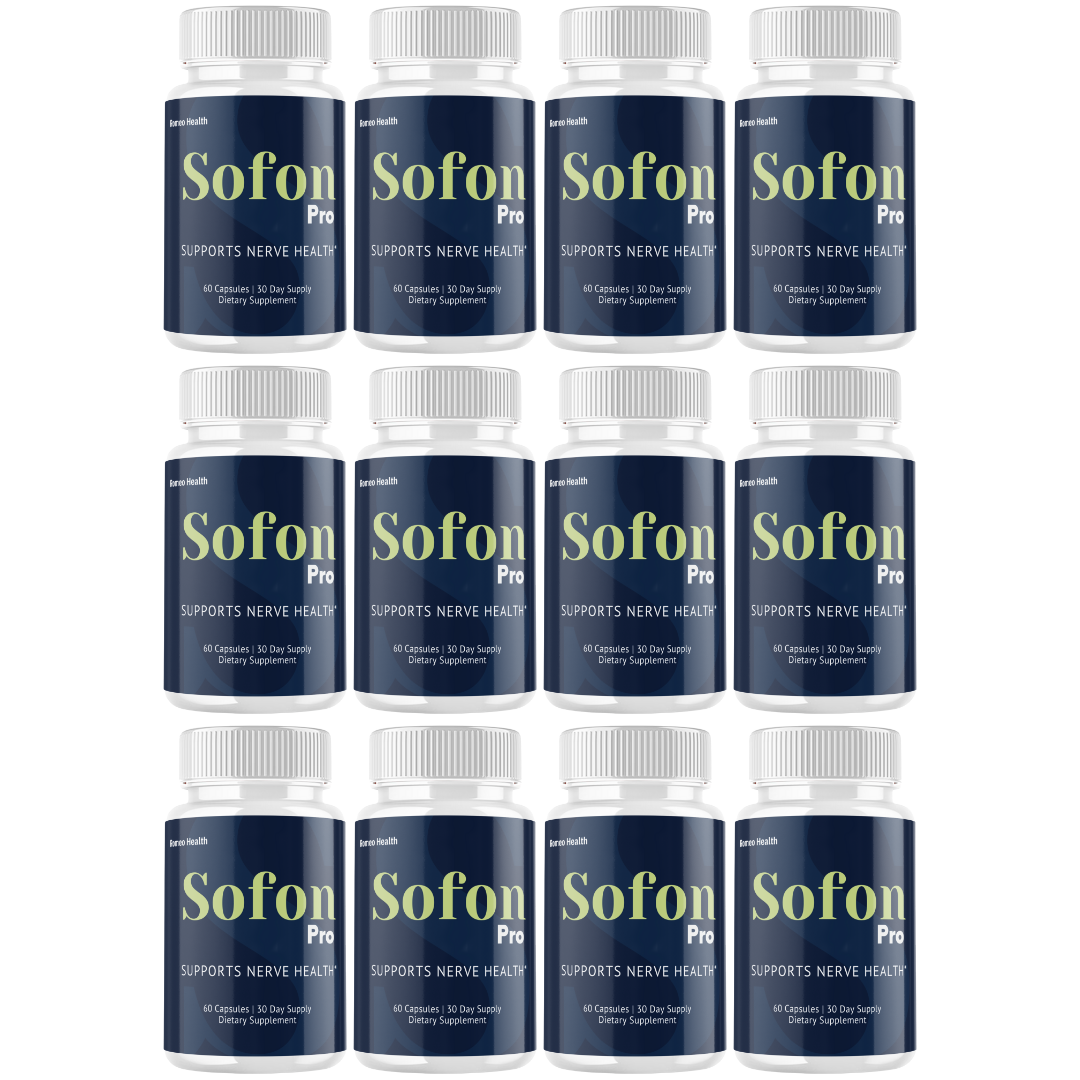 Sofon Pro - Nerve Health Formula Support Supplement - (12 Bottle)