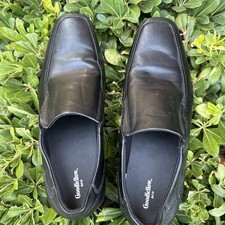 Goodfellow Men s size 10 Loafer Dress Shoe Black slip on work wedding party toby