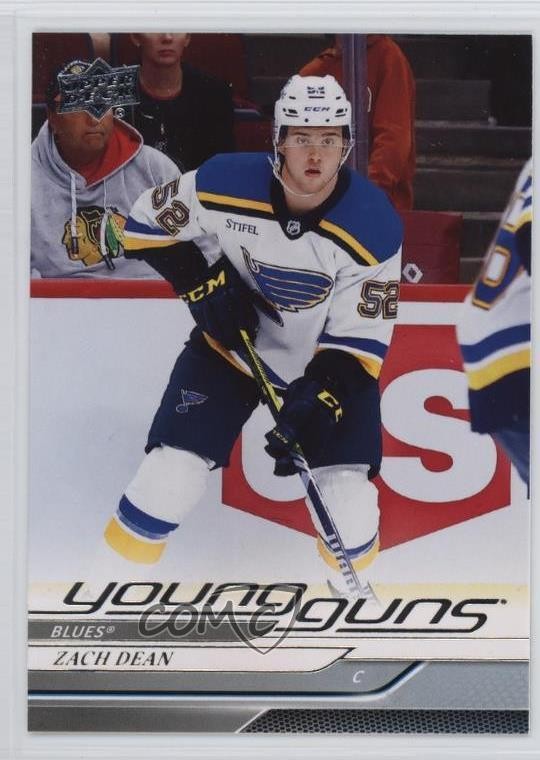 2024-25 Upper Deck Series 1 Young Guns Zach Dean #213 08o7