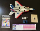 Transformers G1 Starscream 1984 DAMAGED READ