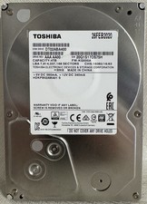 Toshiba 4TB SATA Festplatte – 76 Betriebsstunden – DT02ABA400 - geprüft