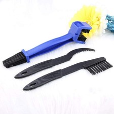 3Pcs Bike Chain Cleaner Tool Maintenance Cleaning Brush Kit for Bike Motorcycle