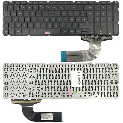 HT-IMEX Deutsche - Tastatur Keyboard ohne Rahmen kompatibel für HP 350 G2 - Notebook PC