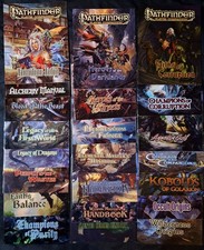 Pathfinder Player Companion lot of 22 books P...
