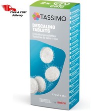 Tassimo Descaling Tablets with 4 Tablets for 2 Descaling Processes BSH311530