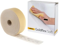 Goldflex Soft Sanding Pad 180 Grit Abrasive Sheets for Precision Hand Sanding