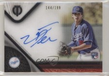 2017 Topps Tribute Tribute Auto 144/199 Jose De Leon #TA-JDL Auto nd3