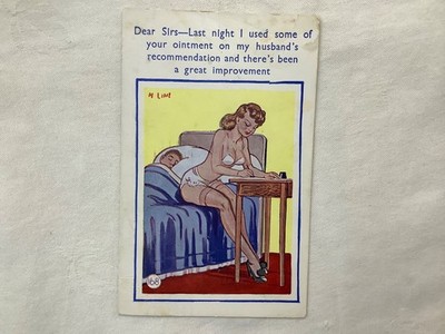 Dear Sirs Last night I used some of your ointment on ... Posted 1960 Coastal pc.