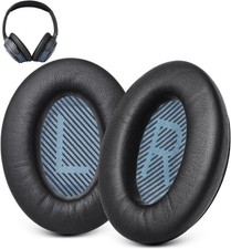 Ear Pads Bose SoundLink AE2 GEVO Protein Leather Memory Foam Black AE2 AEII 6PCS