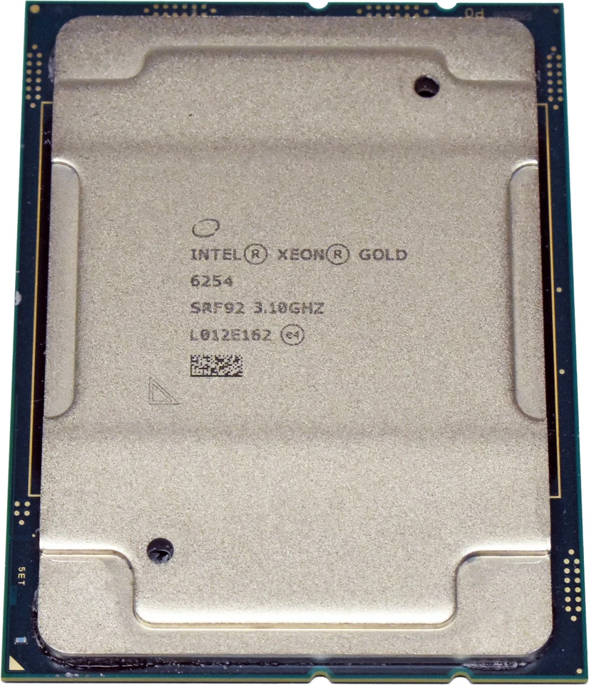 Intel Xeon Gold Processor 6254 18-Core 3.10GHz 24.75MB Cache FCLGA3647 SRF92