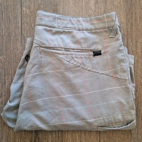 Volcom Shorts Stone Mens Chino Corpo Class Collection Checkered Size 34